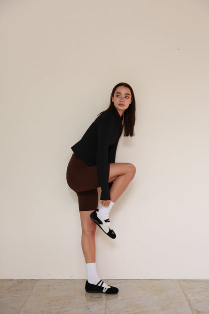 Soft Zip Jacket BLACK