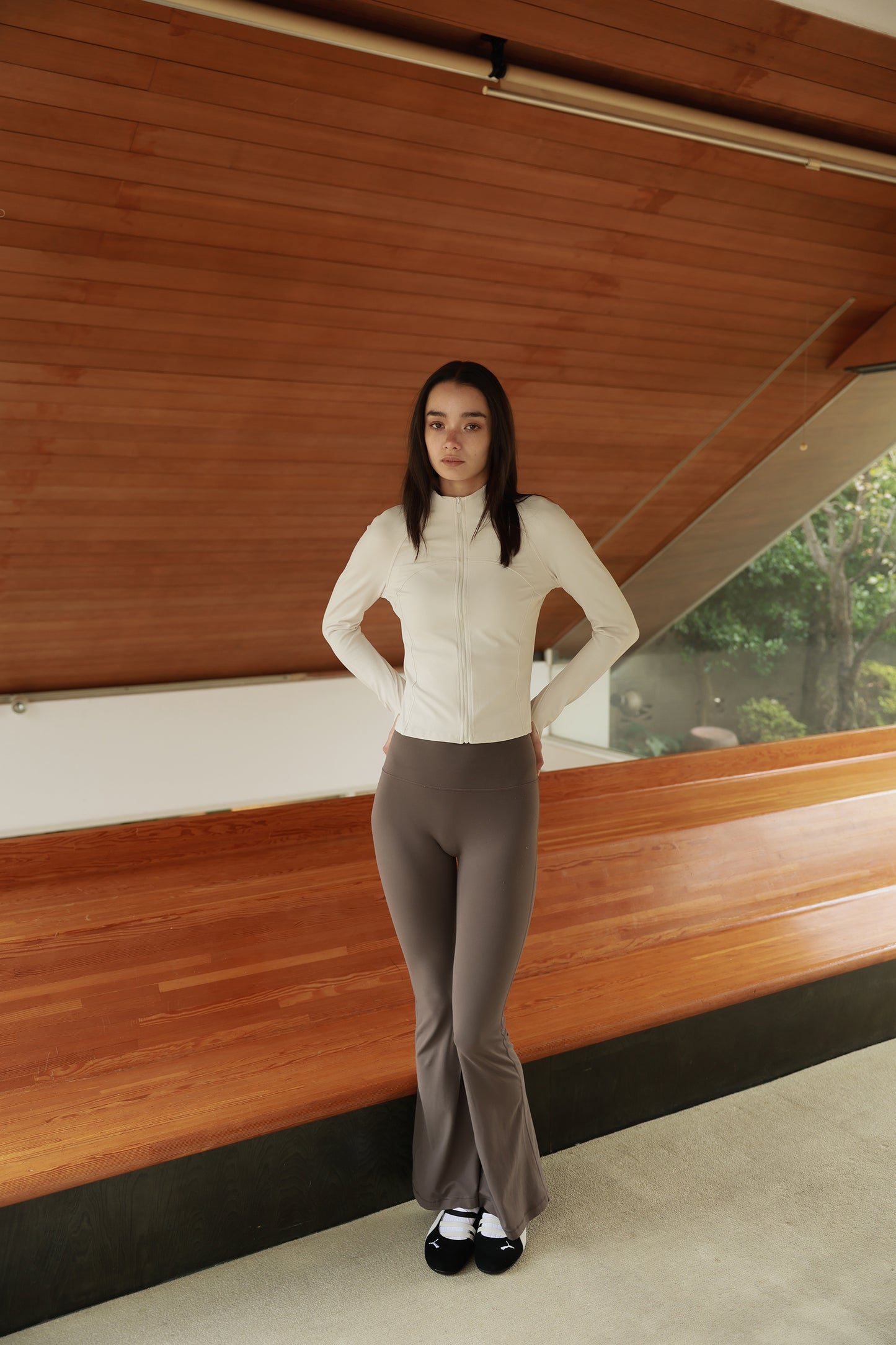 Soft Zip Jacket MILK