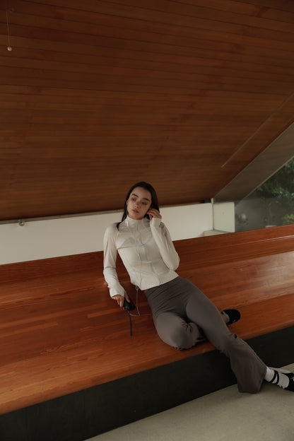 Soft Zip Jacket MILK