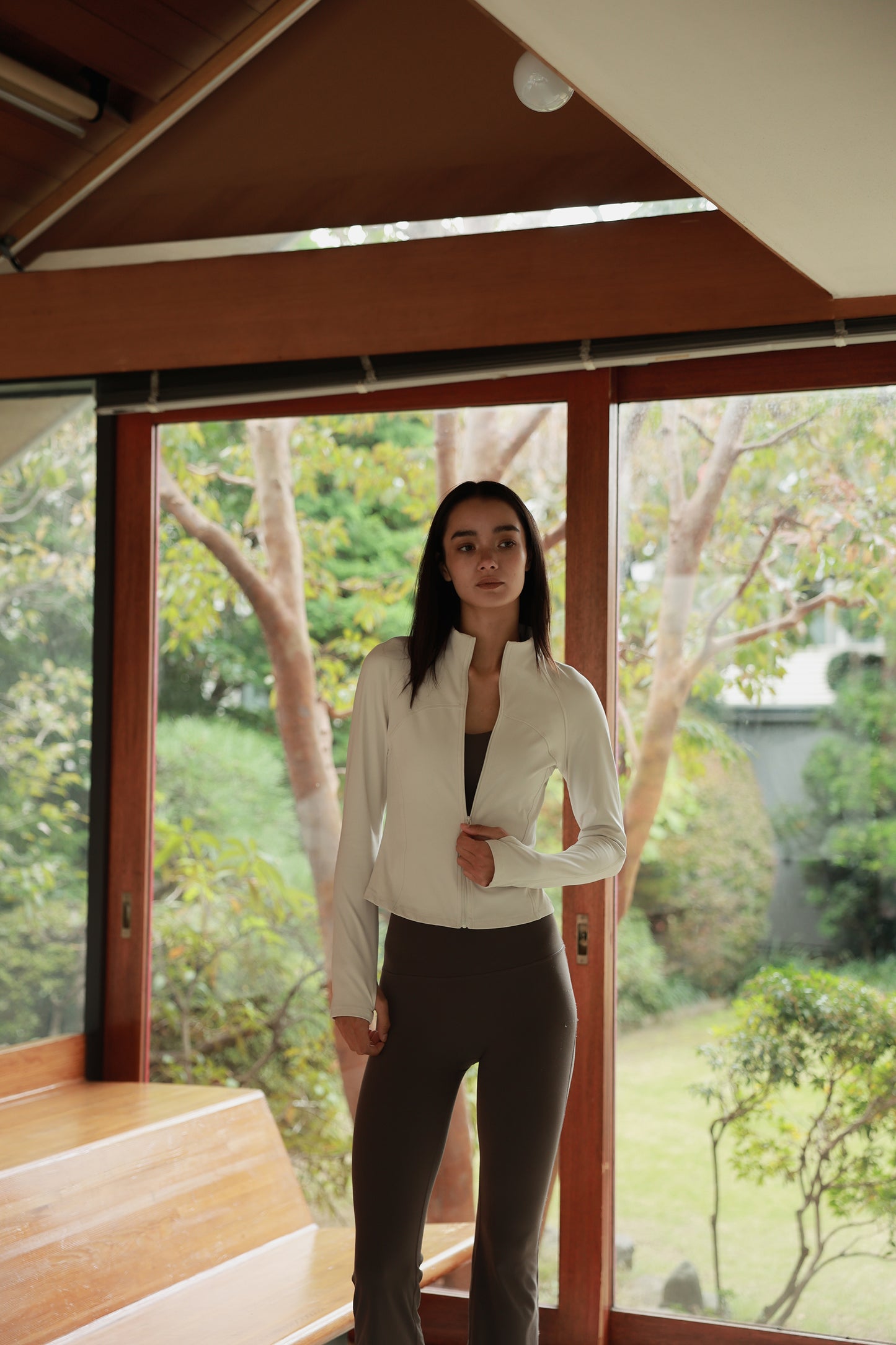 Soft Zip Jacket MILK