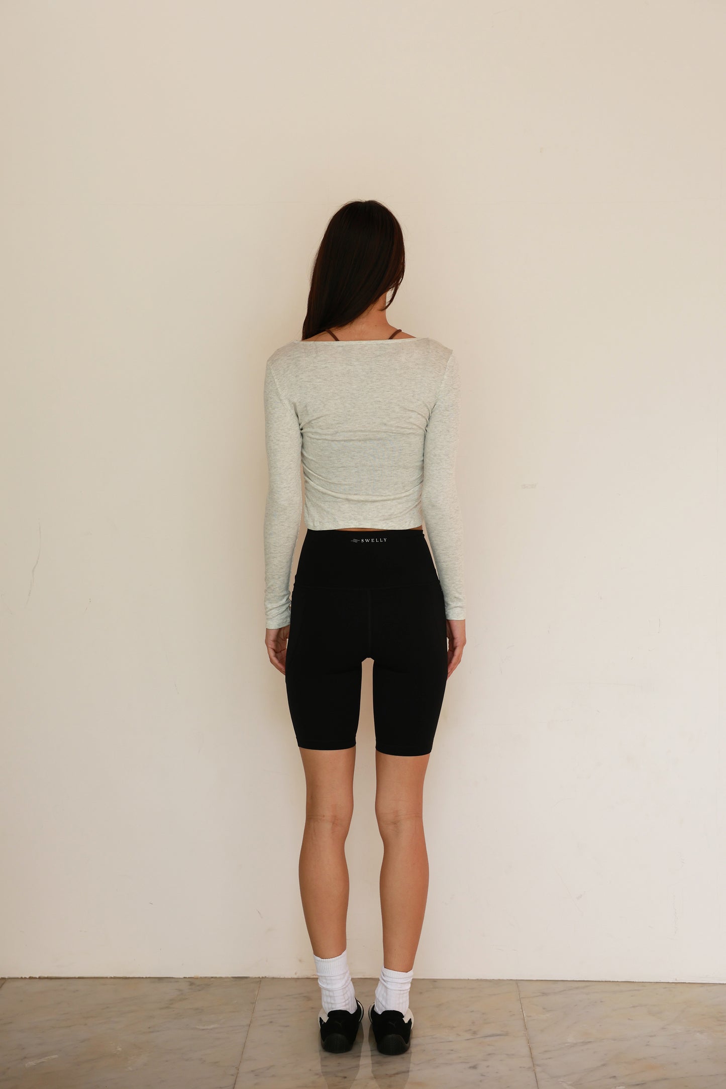 Smooth Gather Longsleeve CLOUD