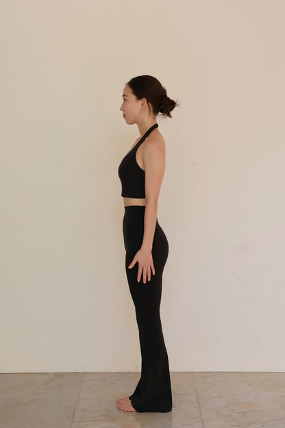 Halter Balance Top BLACK
