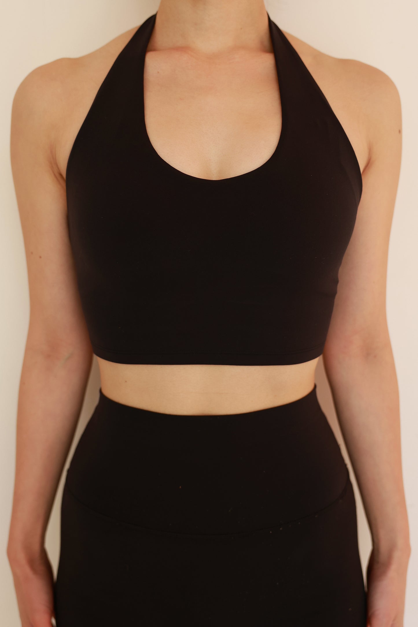 Halter Balance Top BLACK