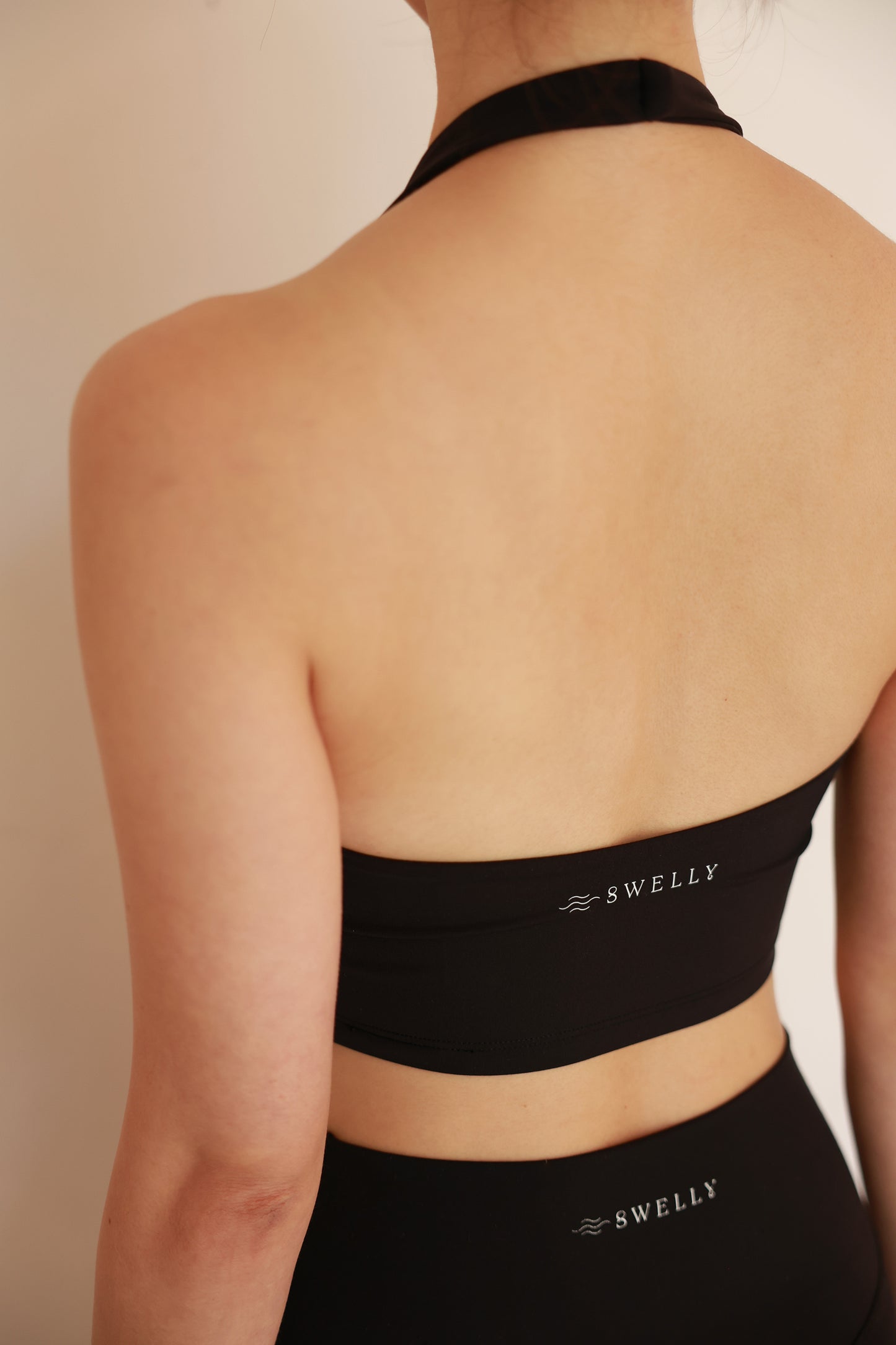 Halter Balance Top BLACK