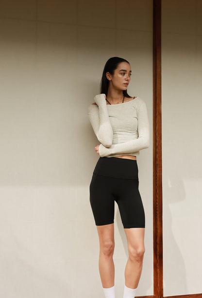 Fit Biker Shorts BLACK