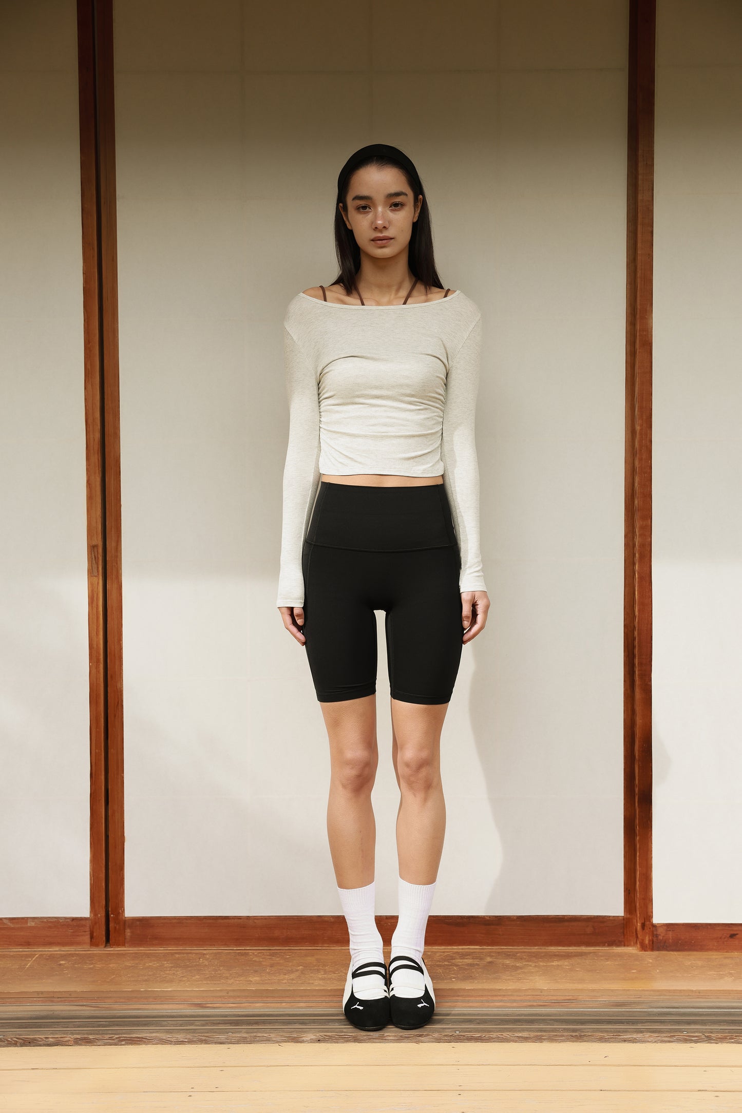 Fit Biker Shorts BLACK