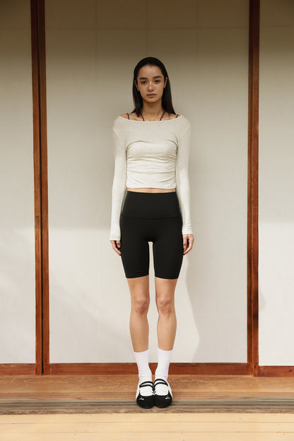 Fit Biker Shorts BLACK