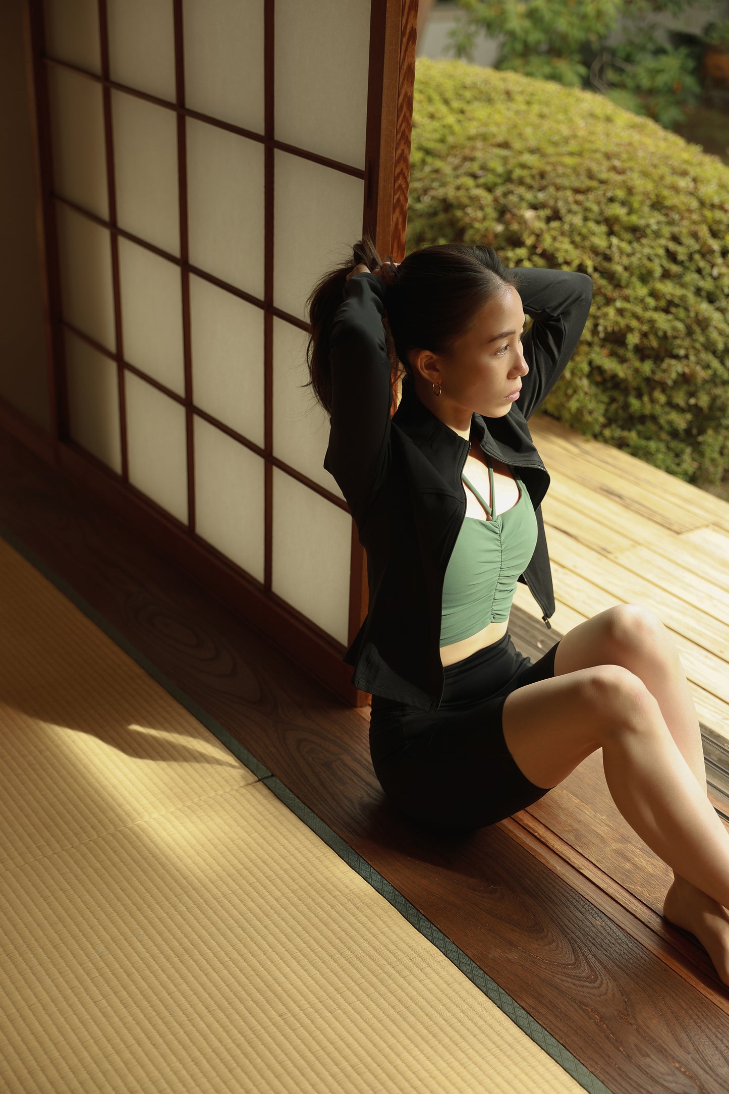 Gather Flow Top SAGE