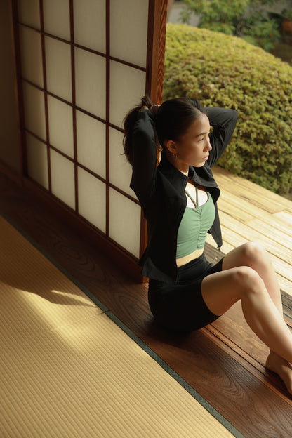 Gather Flow Top SAGE