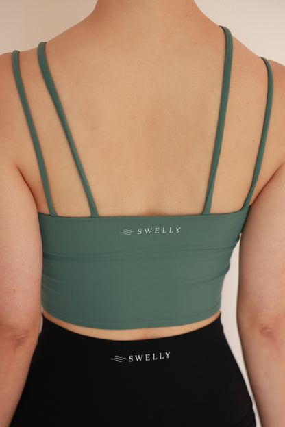 Gather Flow Top SAGE