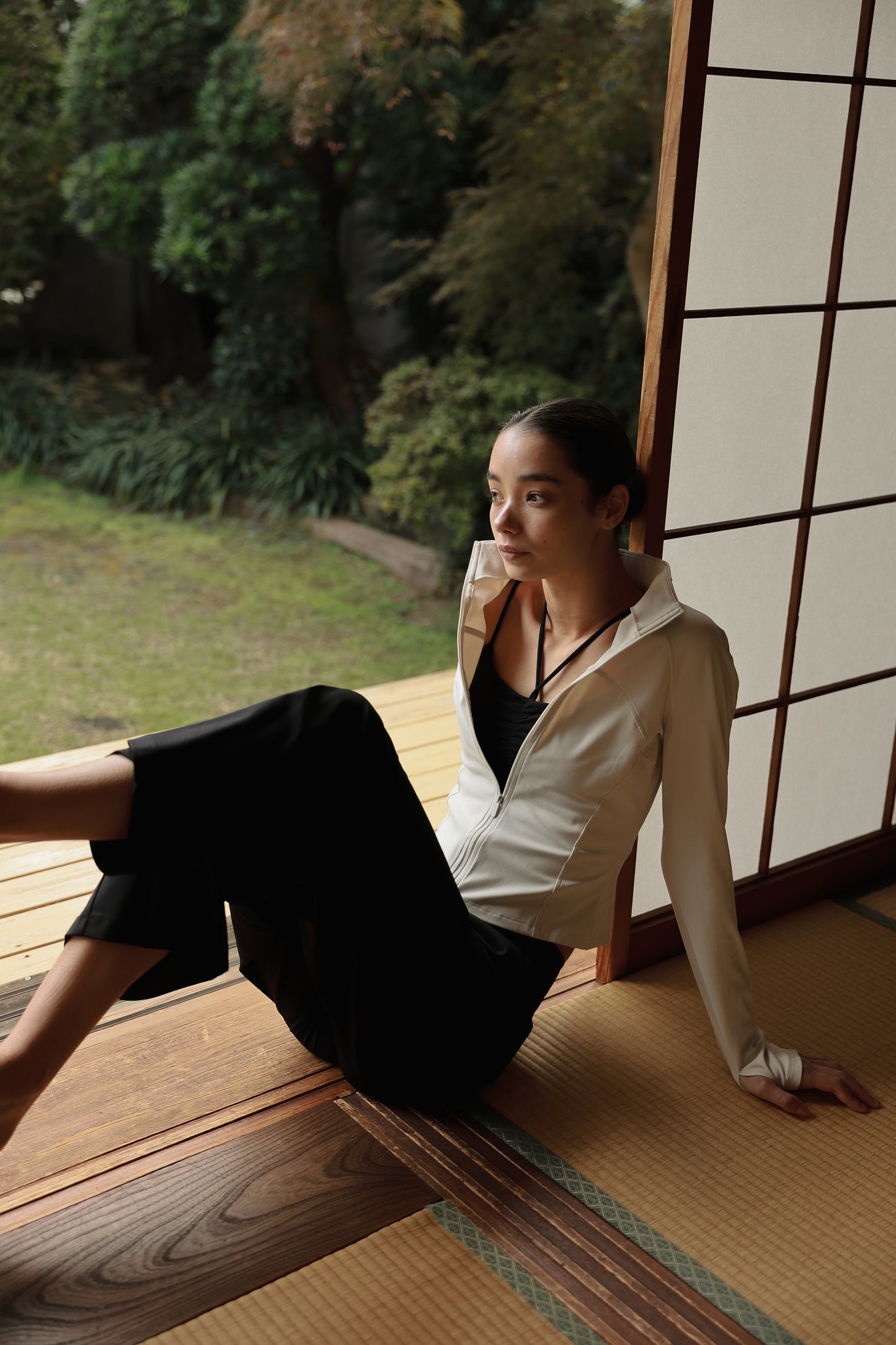 Gather Flow Top BLACK