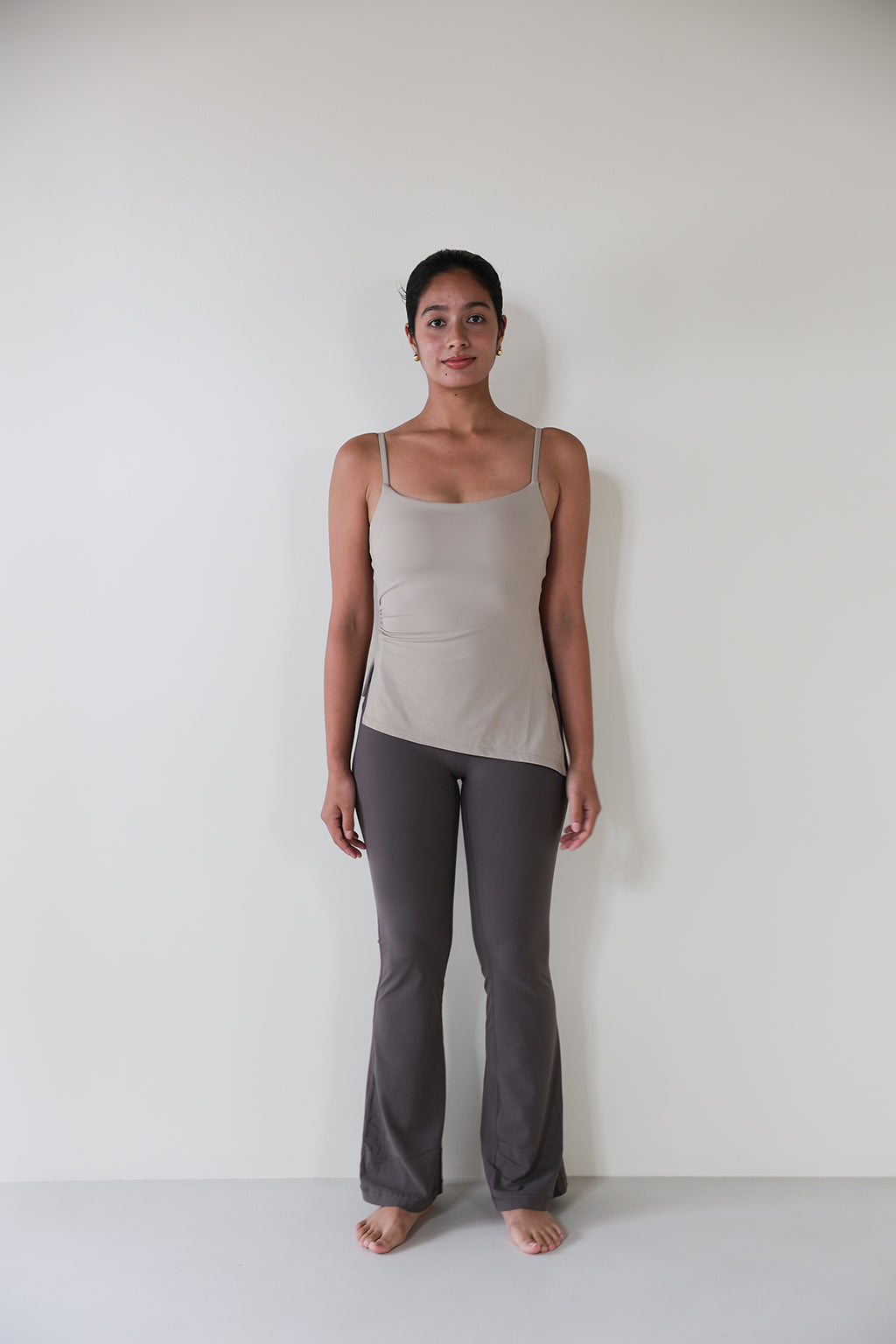 Strap Asymmetry Camisole CREAM - SWELLY