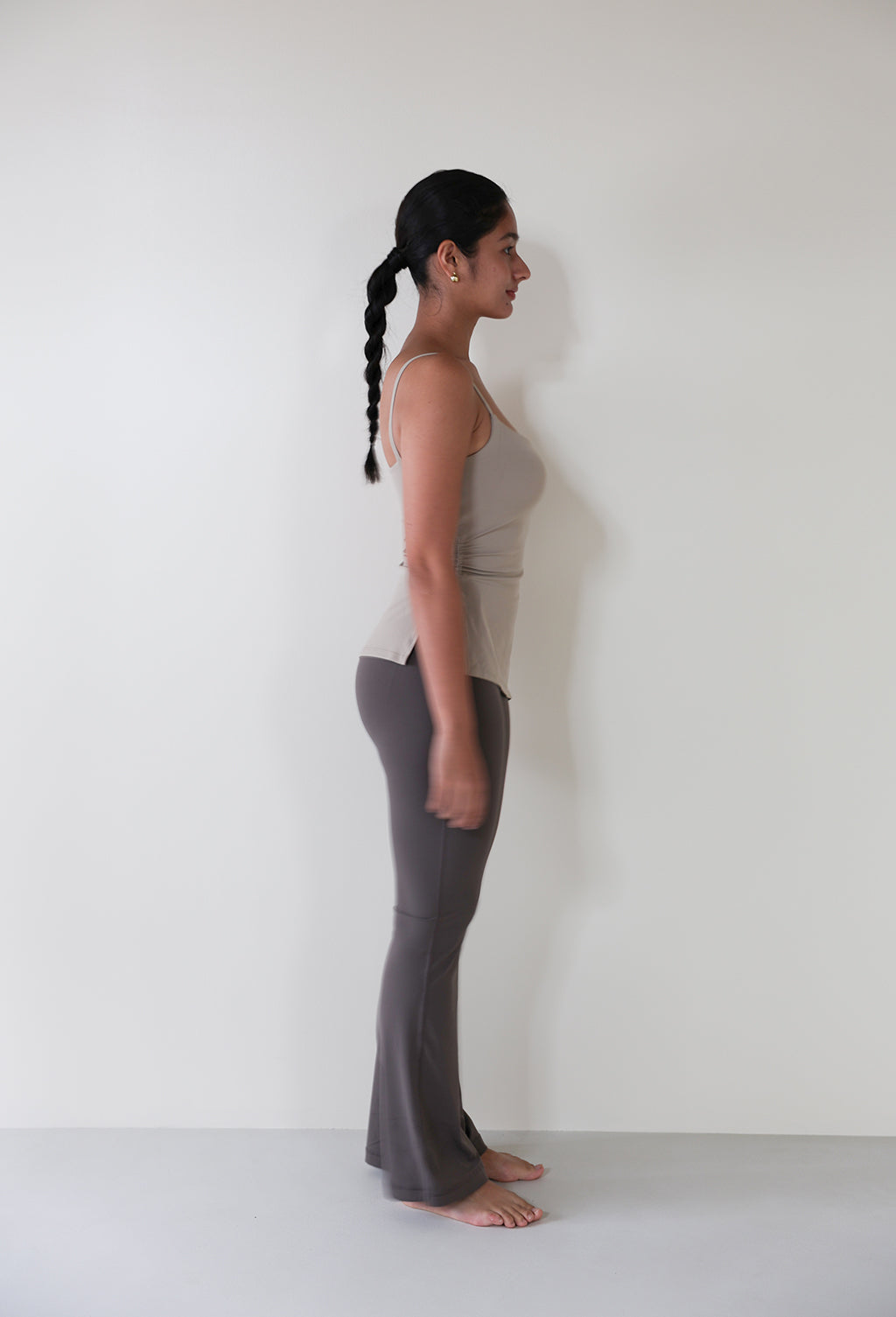 Strap Asymmetry Camisole CREAM - SWELLY