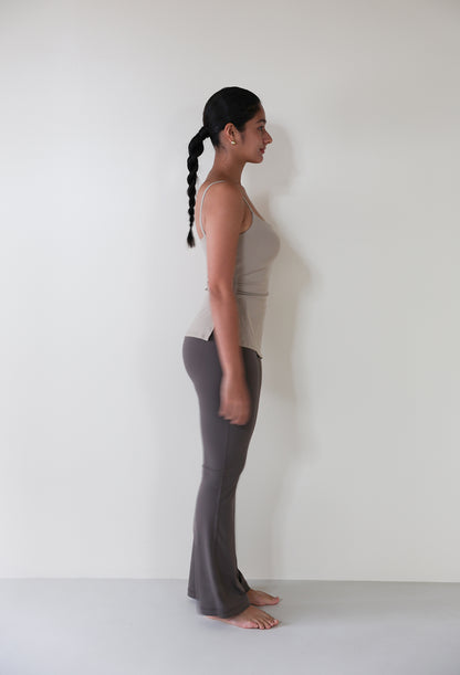 Strap Asymmetry Camisole CREAM - SWELLY