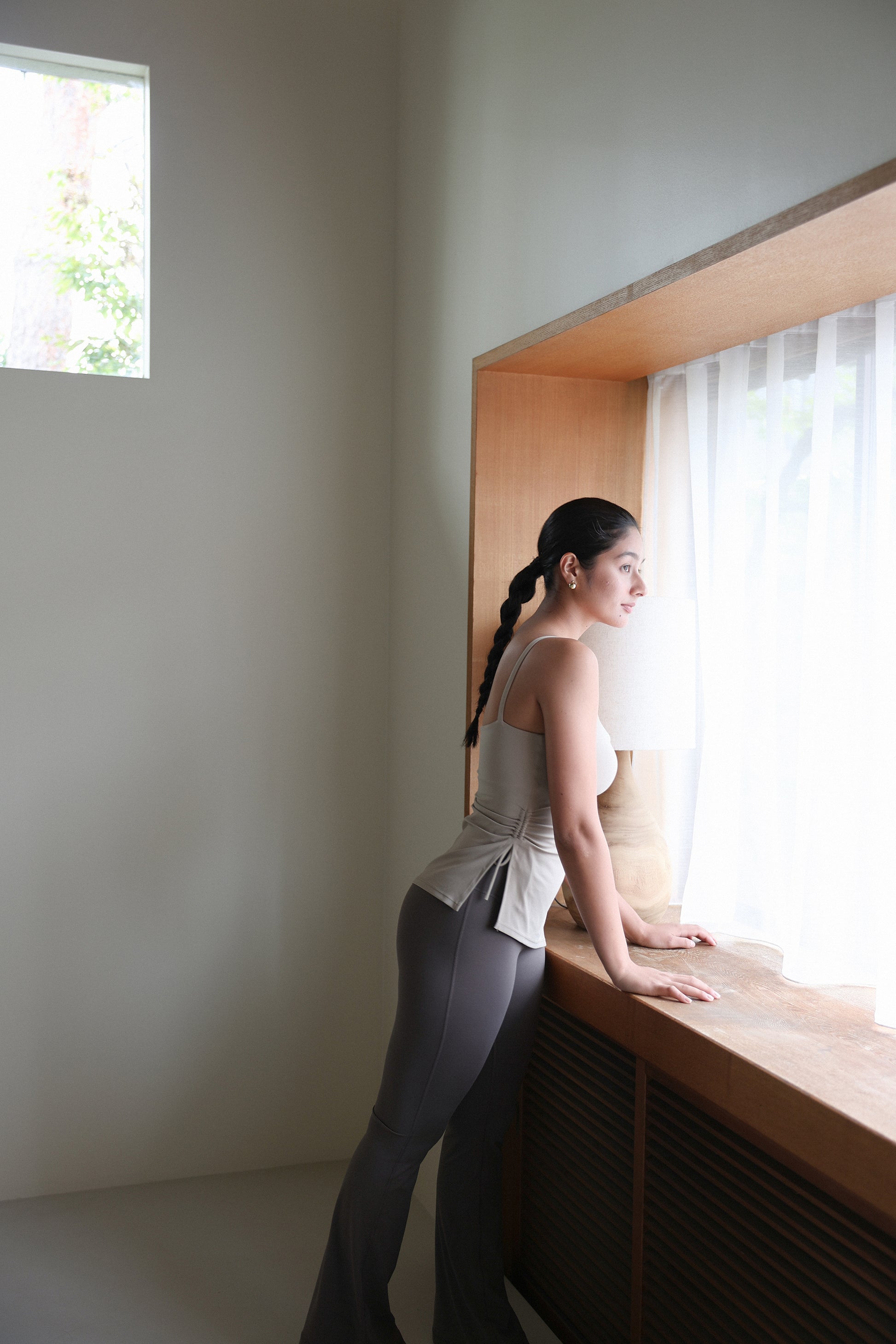 Strap Asymmetry Camisole CREAM - SWELLY