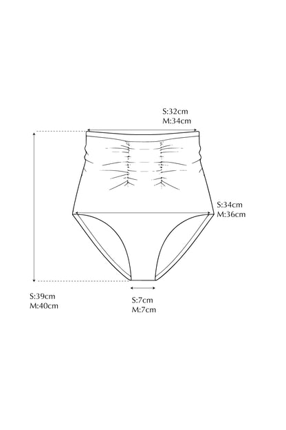 Reversible Gather Bottom SEASHELL