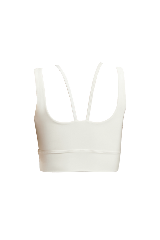 Strap Mesh Top MILK - SWELLY
