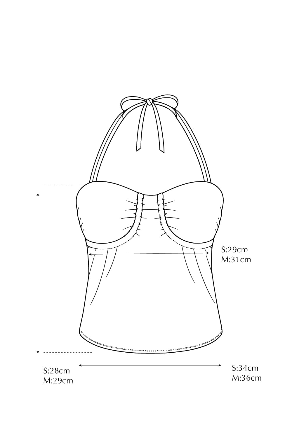 Halter Gather Top DUSKBROWN