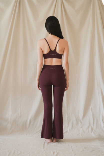Straight Flare Bottom WINERED - SWELLY