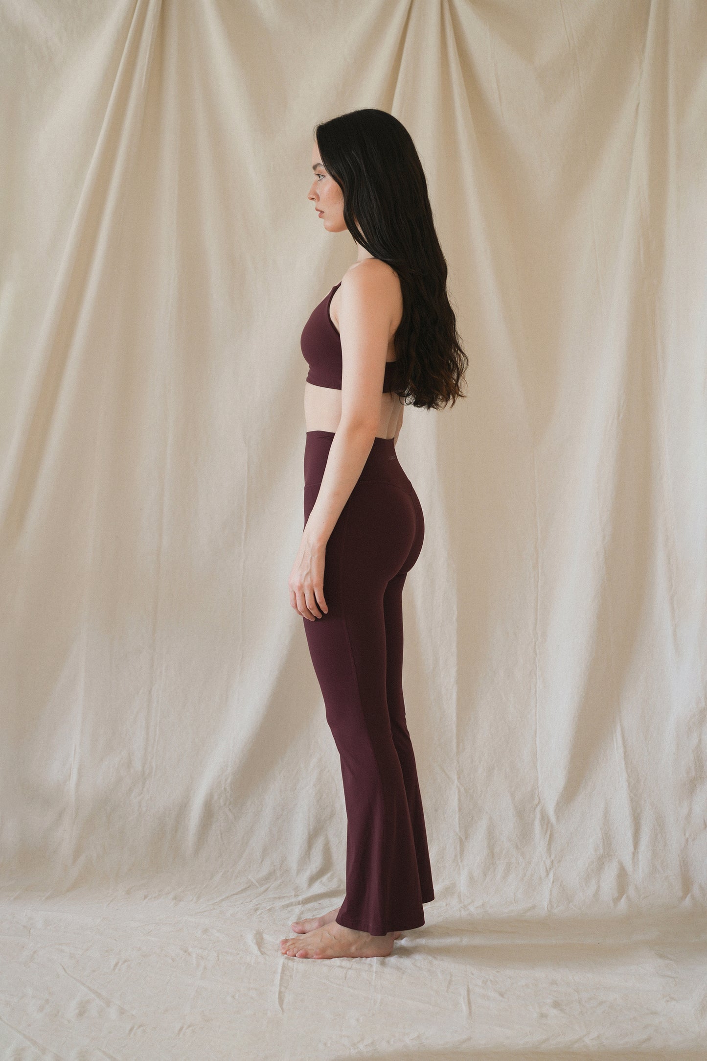 Straight Flare Bottom WINERED - SWELLY