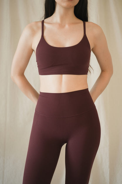 Straight Flare Bottom WINERED - SWELLY