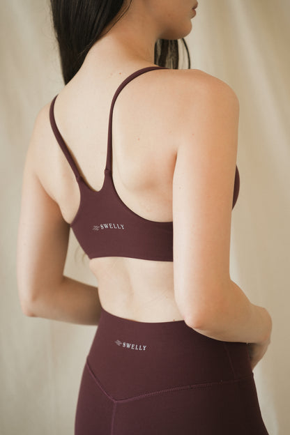 Y-line Top WINERED - SWELLY