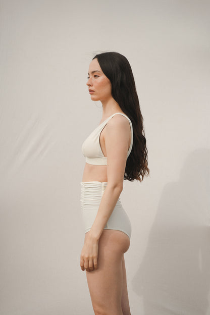 Reversible Gather Bottom SEASHELL - SWELLY