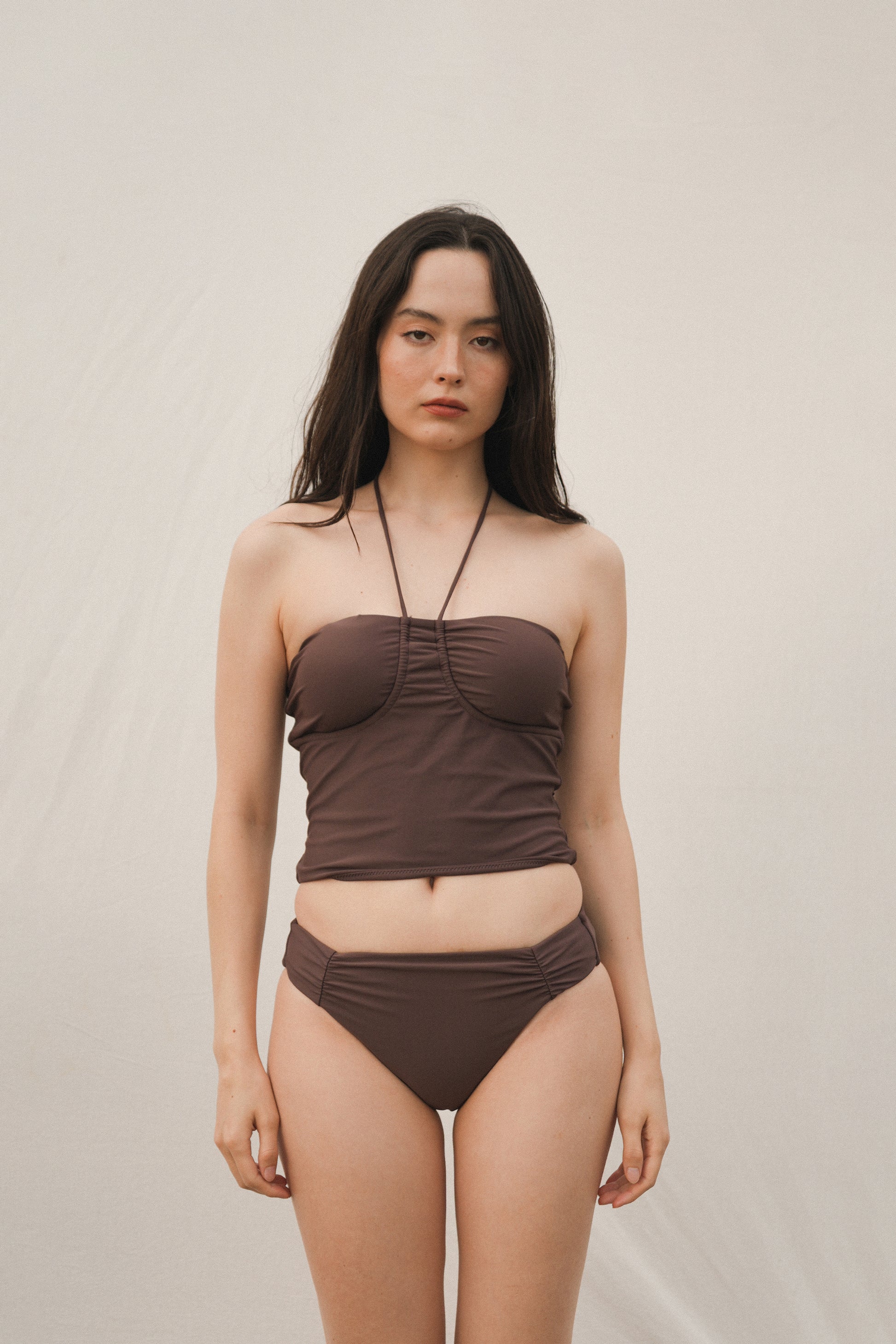Halter Gather Top - SWELLY