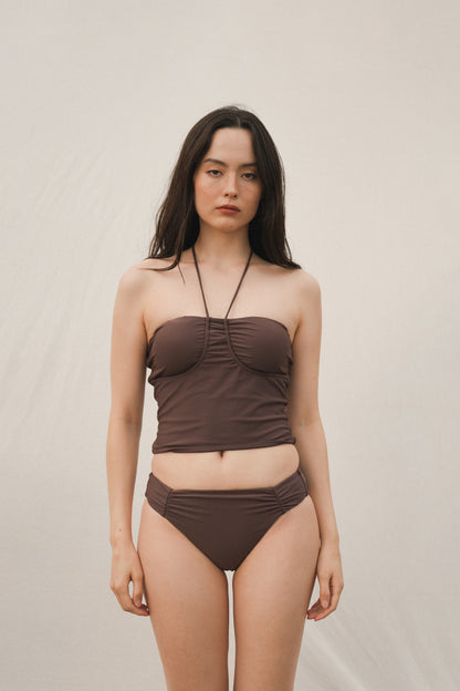Halter Gather Top - SWELLY
