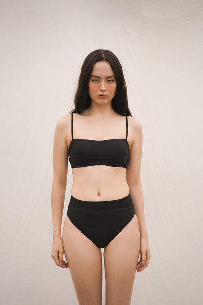 Bandeau Cross Top BLACKMOON - SWELLY