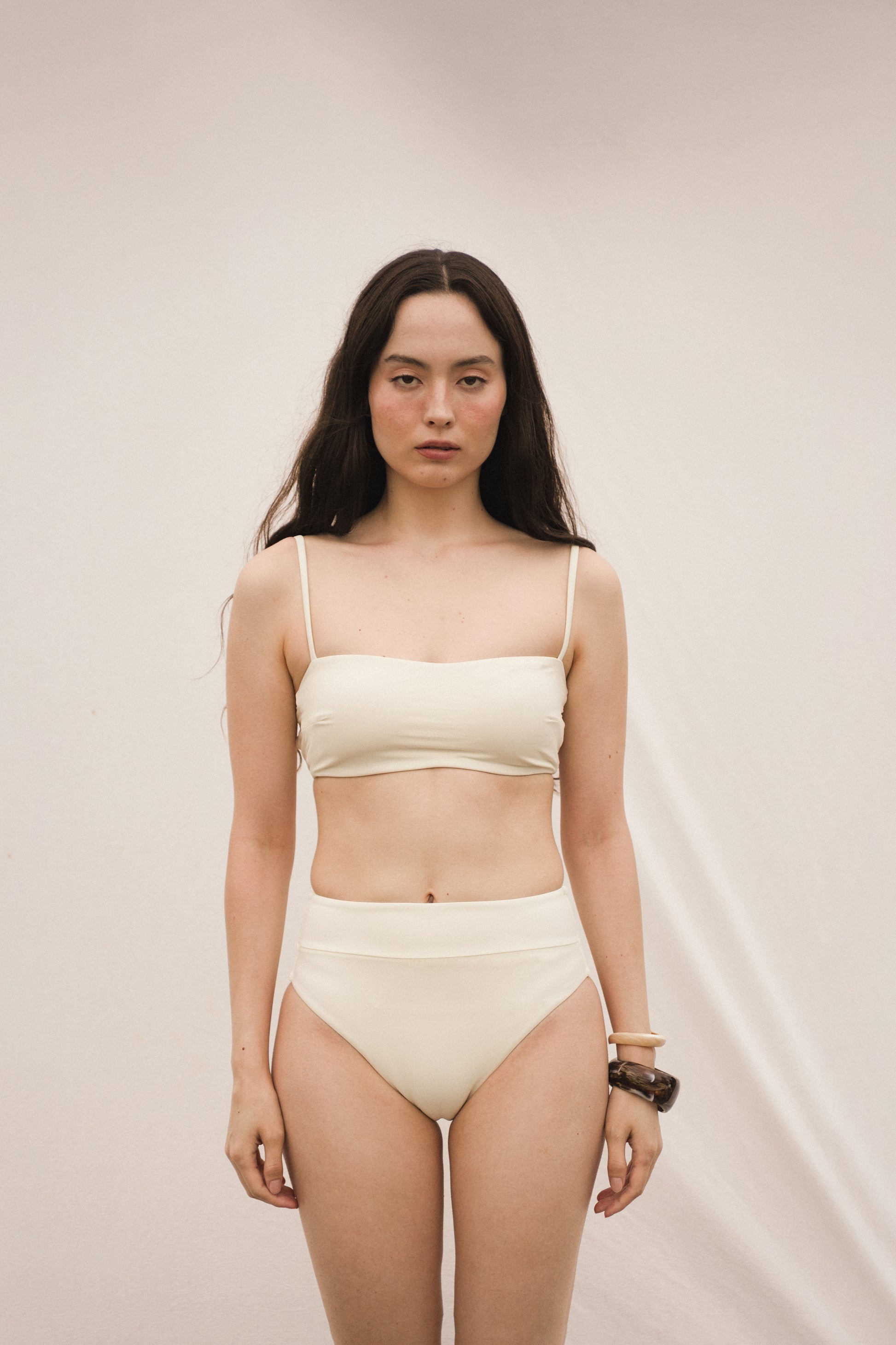 Bandeau Cross Top SEASHELL - SWELLY