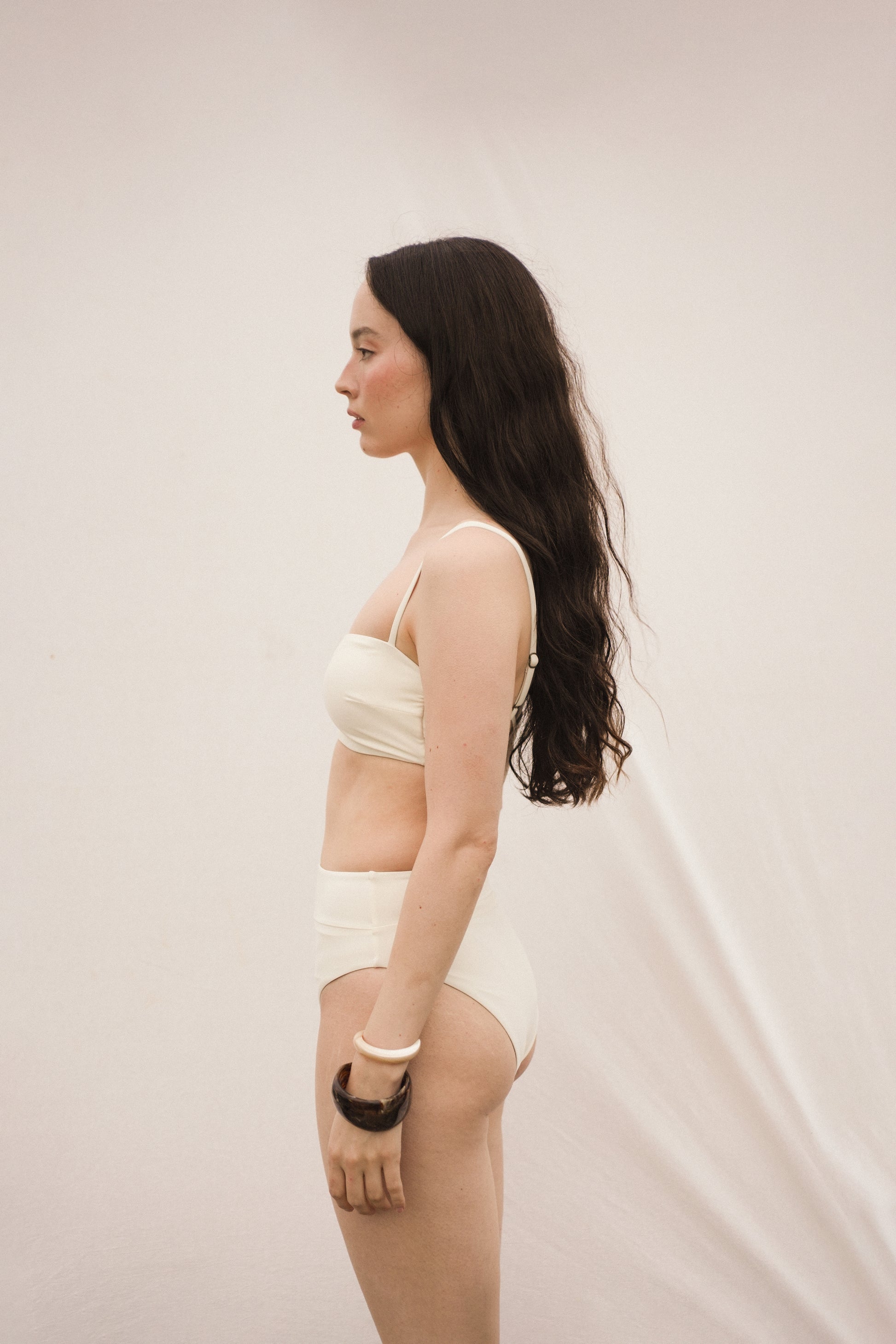 Bandeau Cross Top SEASHELL - SWELLY