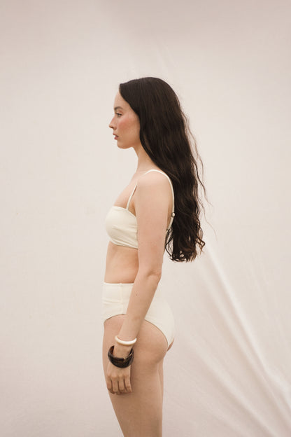 Bandeau Cross Top SEASHELL - SWELLY