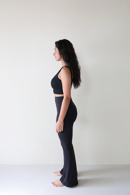 Strap Mesh Top BLACK - SWELLY