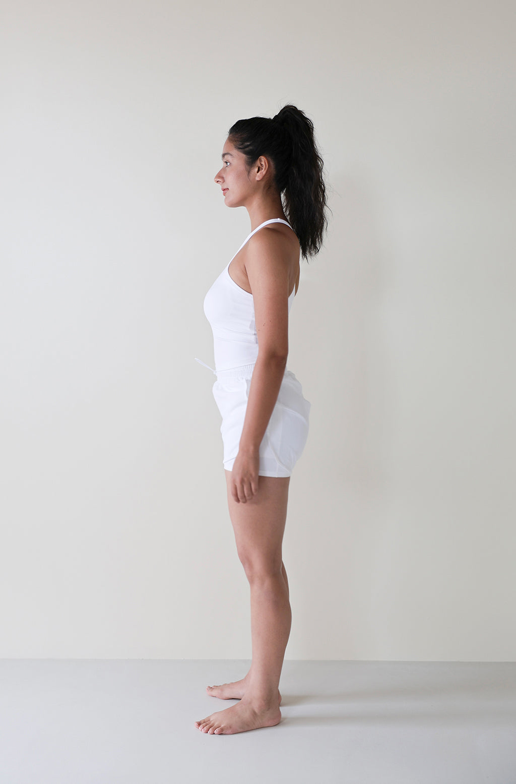 Layered Mesh Shorts SNOW - SWELLY