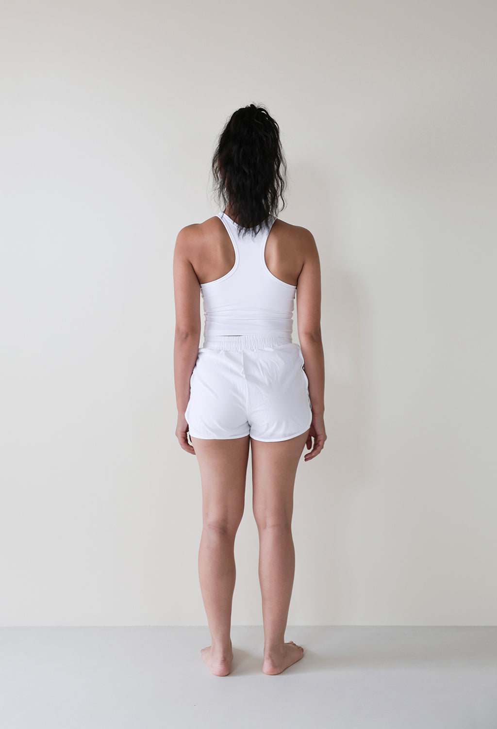 Layered Mesh Shorts SNOW - SWELLY