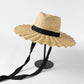 Ribbon Wave Straw Hat - SWELLY ONLINE STORE