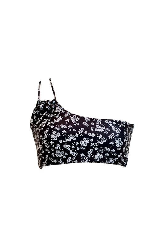 OneShoulder Back Twist Top MARGNERITE - SWELLY