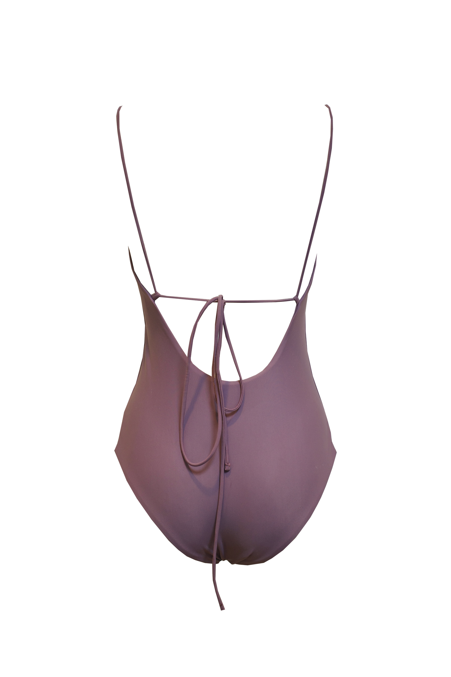 Back Open Basic Onepiece-Bikini illustion - SWELLY