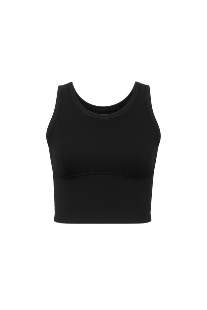 Smooth Fit Top BLACK