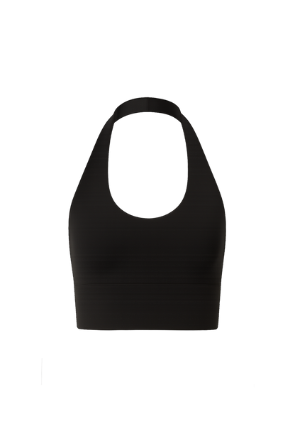 Halter Balance Top BLACK
