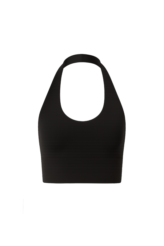 Halter Balance Top BLACK
