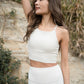 Amesuri Rib Top MILK - SWELLY ONLINE STORE