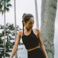 Waist Mark Top BLACK - SWELLY ONLINE STORE