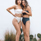 Sharing Highwaist Bottom avorio×pony - SWELLY ONLINE STORE