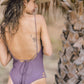 Back Open Basic Onepiece-Bikini illustion - SWELLY ONLINE STORE