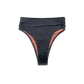Sharing Highwaist Bottom nero×ampolla - SWELLY ONLINE STORE