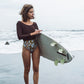 Longsleeve Surfsuits marron×zinnia - SWELLY ONLINE STORE