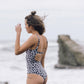 Wire Onepiece-bikini leopard - SWELLY ONLINE STORE