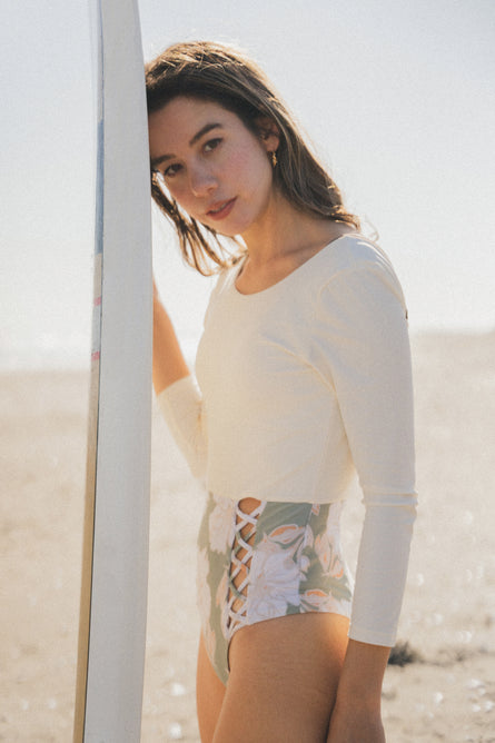 Longsleeve Surfsuits Milk×Marvel of Peru - SWELLY ONLINE STORE